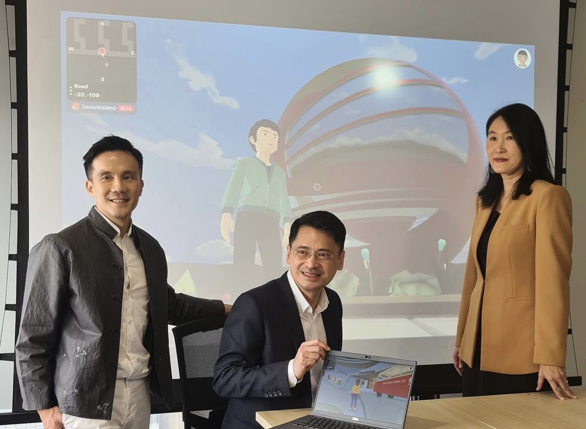 J_AlenKwon's tweet photo. Glad to be Redesigning the future of virtual space alongside with OCBC Bank. Our main focus is to bring adoption, create retention and most importantly to increase users satisfaction in the Web3 space.
Thank you ARC for bridging this partnership. Let’s make more impact tgt! https://t.co/fwcpOgMeRz