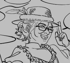 IM WORKING ON HER I PROMISE TRIGUNNERS *tosses the zoomiest wip* 
