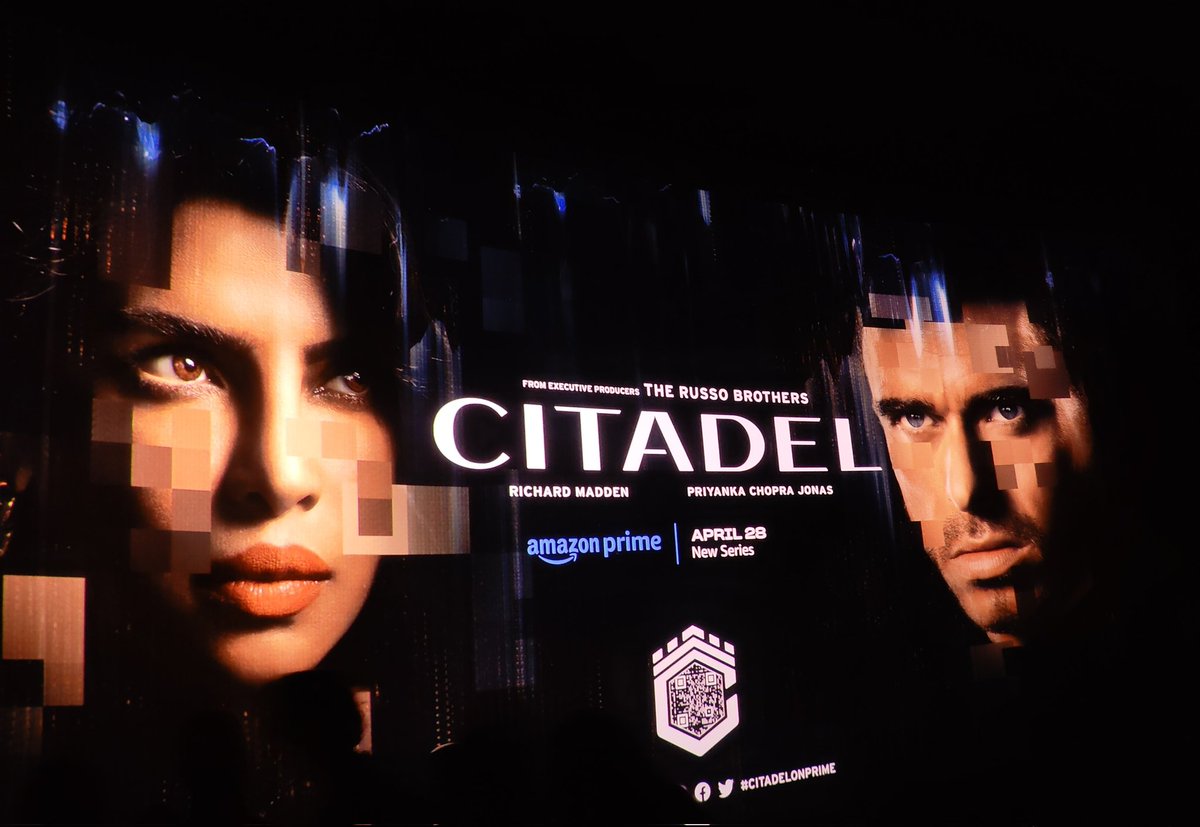 MadCrazyHatter_'s tweet photo. With #Citadel, @priyankachopra is well and truly back where she belongs - front and centre of a huge-scale mass entertainer. In just two episodes, I was reminded why she has been one of India's finest. Amazing screen presence!

#PriyankaChopra #CitadelOnPrime https://t.co/dRqLzQgdih