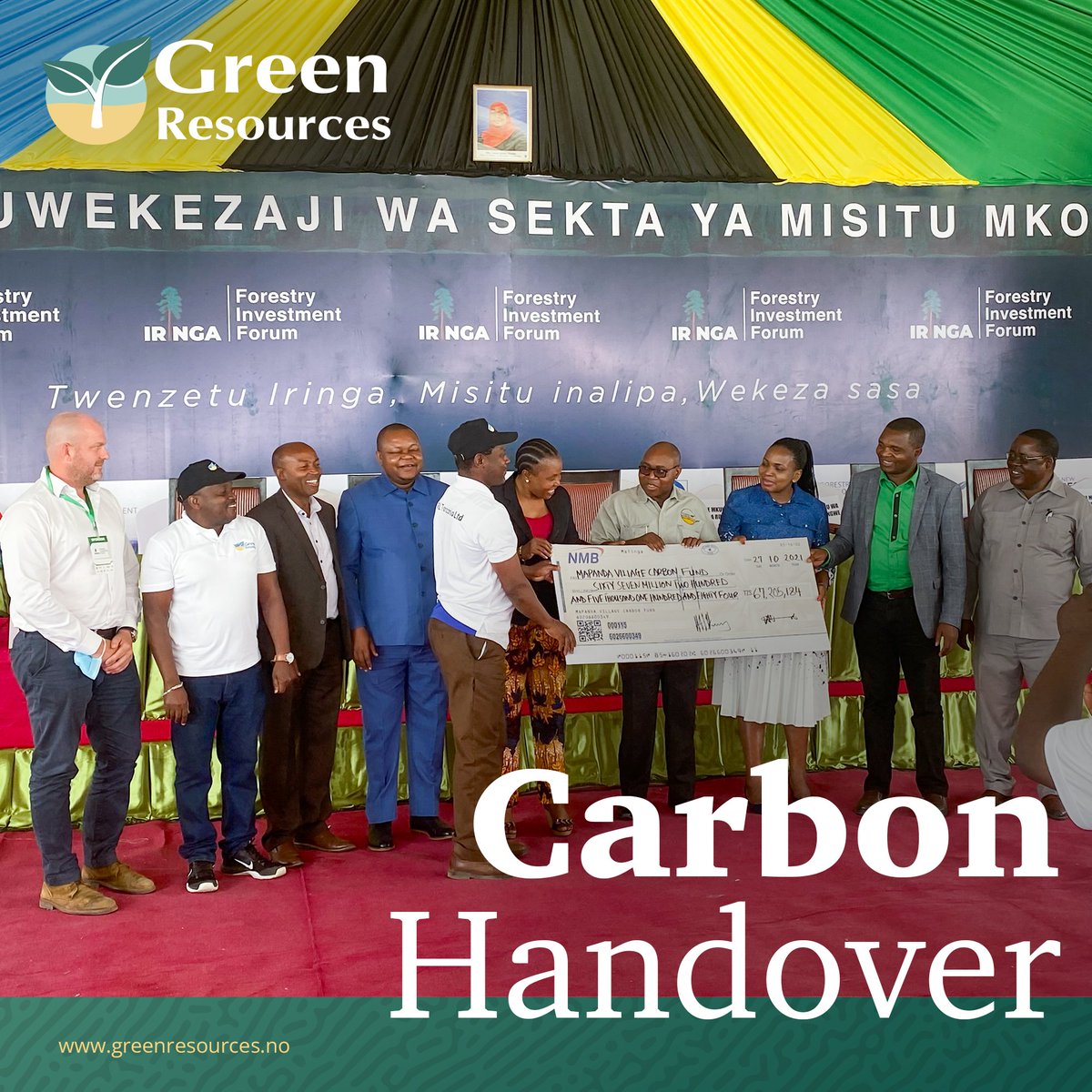 #SharedValue: 10% of our Carbon Revenues go to the communities surrounding our plantations

The Green Resources Carbon Fund was set up to support achieving sustainable development & create social infrastructure. We've contributed 67 Million to the Mapanda Village Carbon fund.