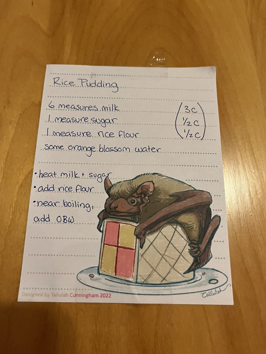 HonkIfUrHoary's tweet photo. I got a bunch of notepads from @FabricMagpie with her #fatbatweek art, and @lizardschwartz’s Griff is now the guardian of my recipes. https://t.co/QiJ4uj43q9