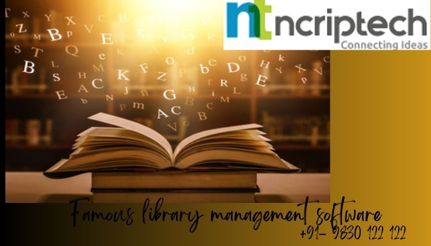 ncriptech1's tweet image. Are you trying to obtain your first Famous Library Management Software in Kolkata? #librarymanagementsystemsoftware #librarymanagementsoftware
ncriptech.com/library-manage…