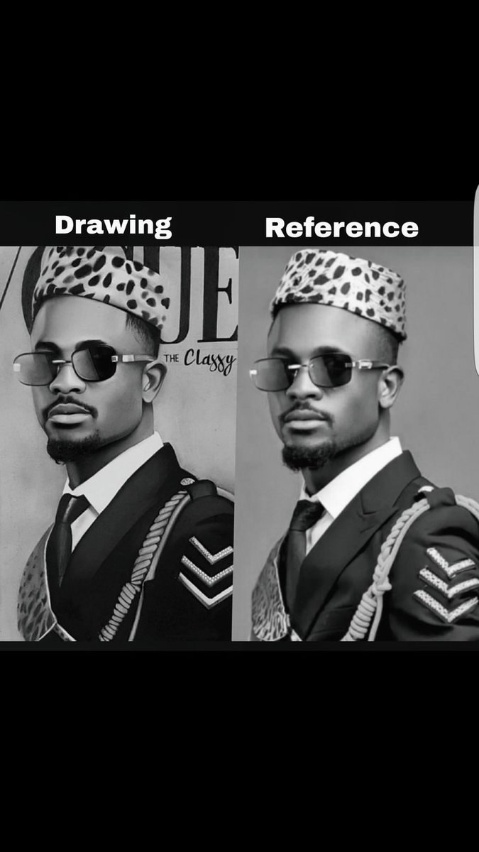 MercyGArt's tweet photo. Drawing vs  Reference https://t.co/DMO6KLQOij