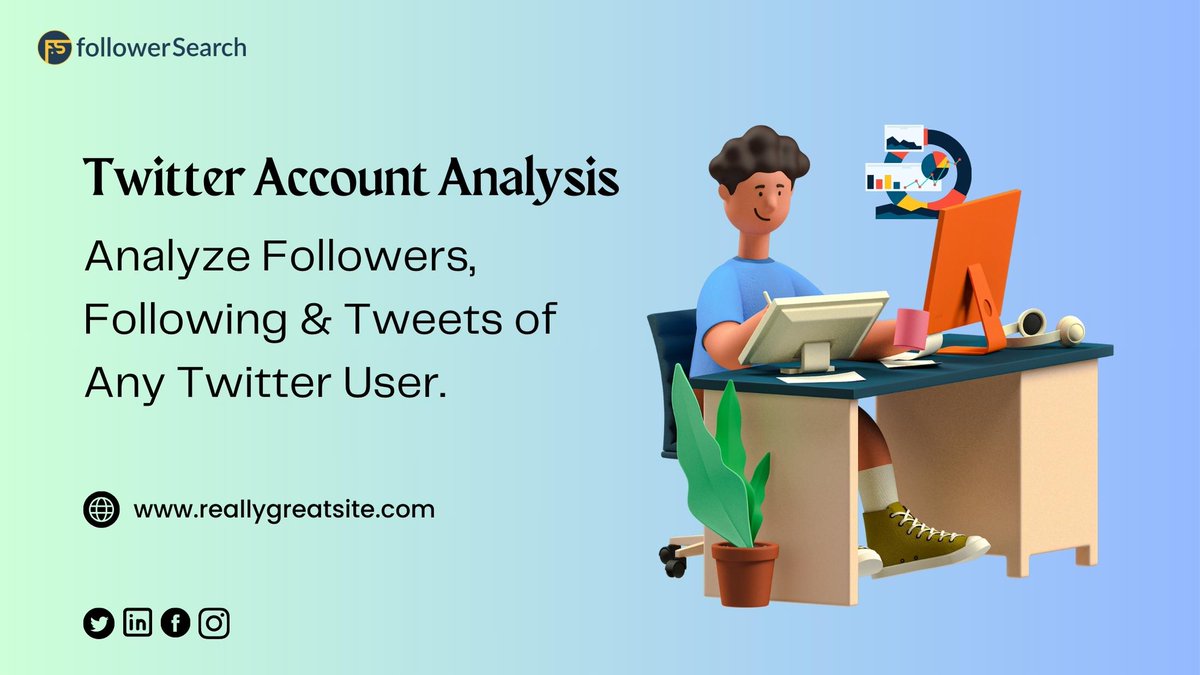 SearchFollower's tweet image. FollowerSearch can analyze any Twitter account and provide you with valuable insights.

Visit : followersearch.com/twitter-accoun…

#TwitterAnalyticsTool #Wisconsin #RHONJ