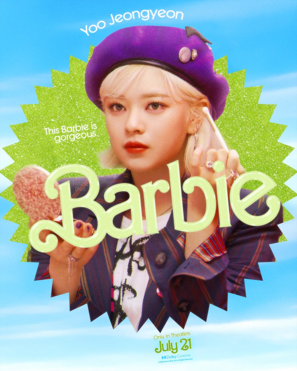 twicefiles's tweet photo. #JEONGYEON and #SANA in "Barbie" @JYPETWICE https://t.co/R7TFoDhKlJ