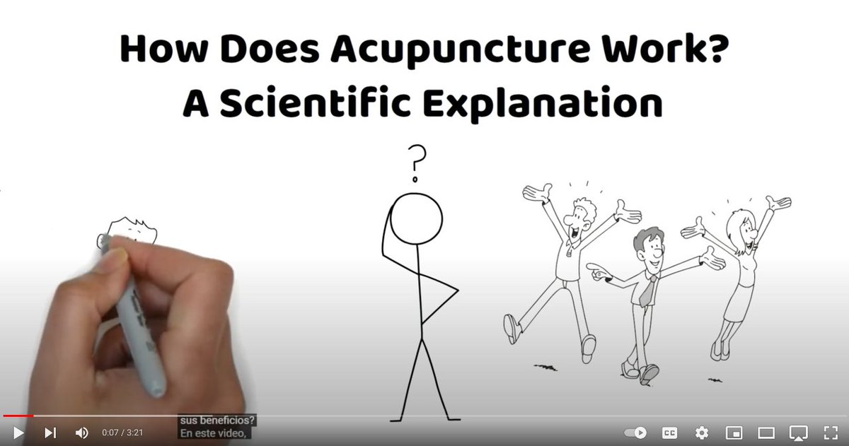 ¿Cómo funciona la acupuntura? Te invitamos a ver una explicación científica muy interesante en nuestro canal de youtube

+info 👉 youtu.be/UIBOm6u97z0

Fuente: cam-therapies.co.uk/acupuncture/ho…

#mtc #femtci #salud #terapianatural #medicinachina #ventosas #acupuntura