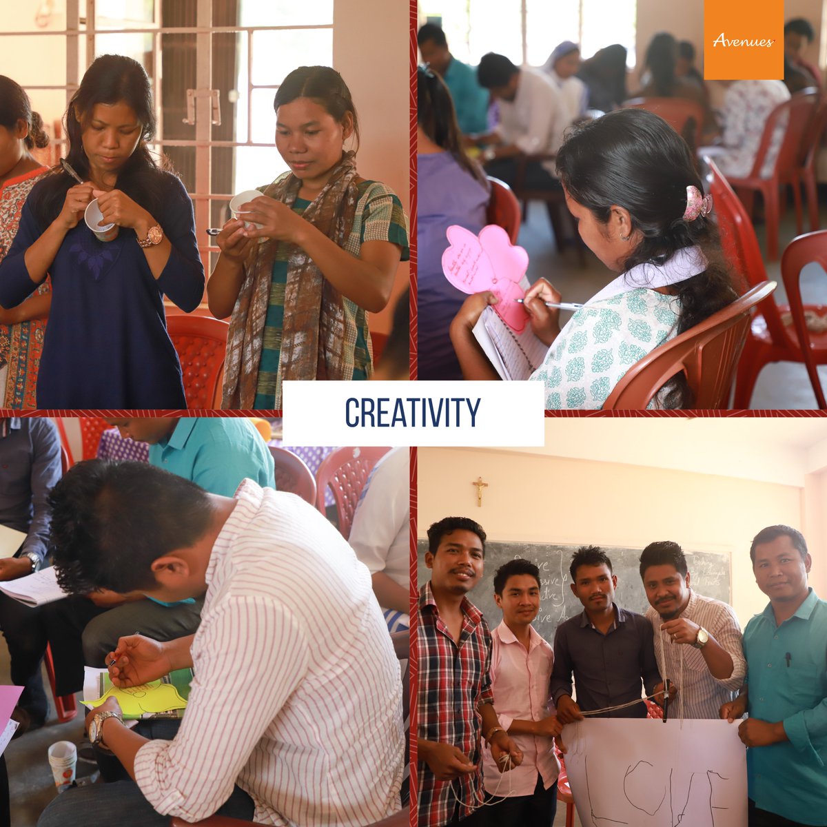 avenuesinspires's tweet image. #AvenuesInspires
#TeachingforTomorrow

Day 2 of our #teachertraining programme #TFT at Little Flower Secondary School, #Dadengre in #WestGaroHills saw over 40 teachers participating in sessions that helped them improve their Communication, Creativity &amp;amp; Collaboration.

#Meghalaya