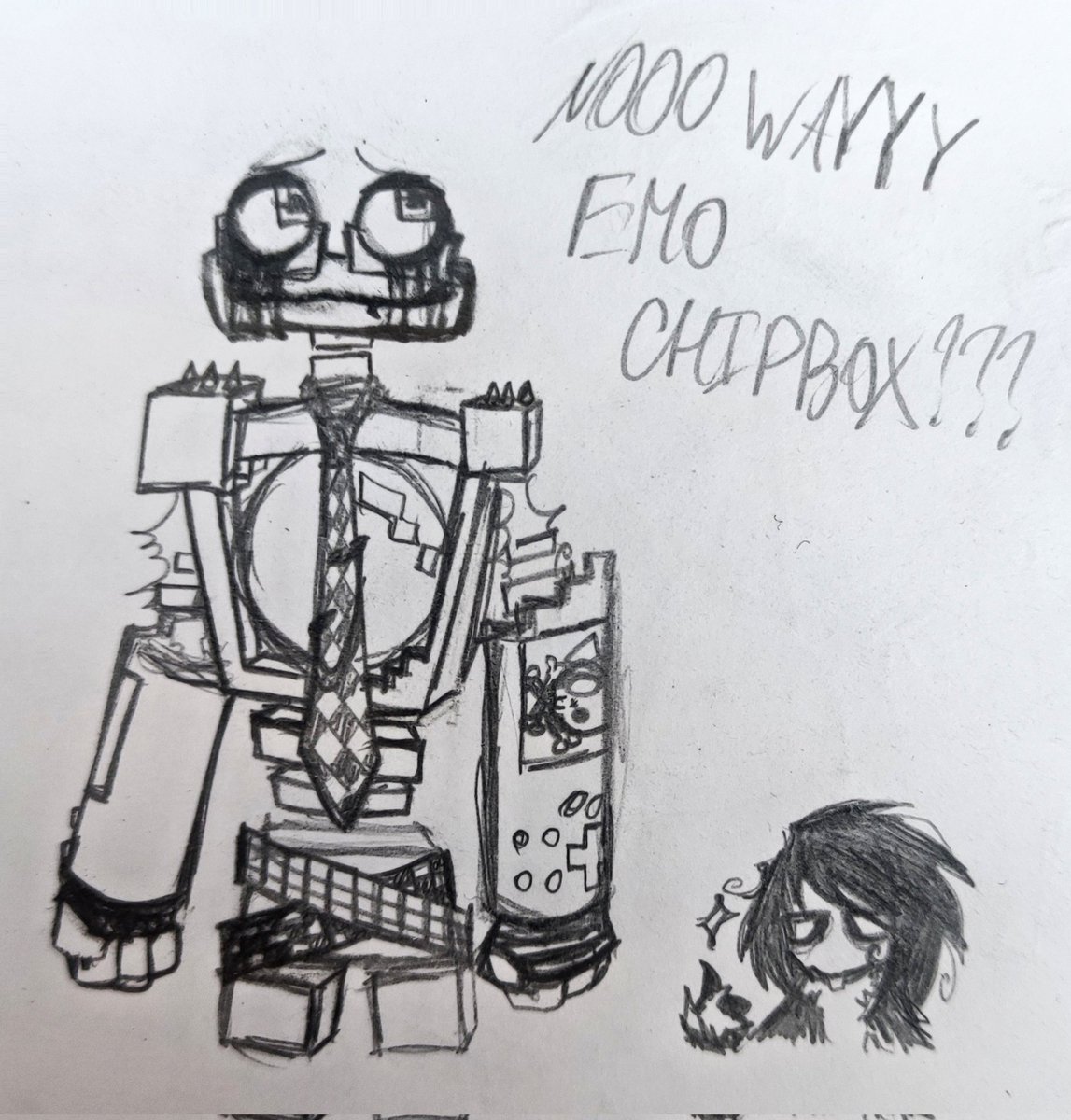 TobyGotScared's tweet photo. #wubbox #wubboxoc #chipbox #emo
LMAO https://t.co/nqfTS47Fqt