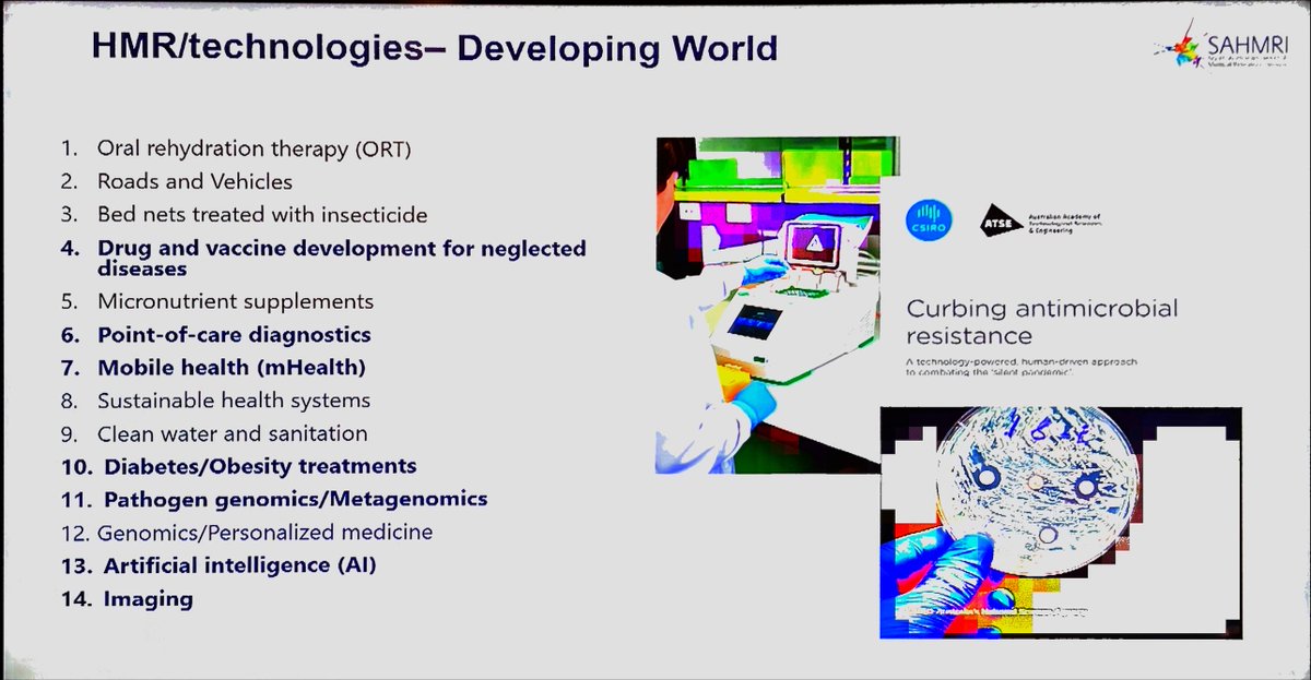 DrRanjitSamra's tweet photo. Prof. Steve Wesselingh @sahmriAU spoke about how health and medical research increases the gap in outcomes between the developed and developing world, and how we can ensure research has an impact in the developing world, and reduces that gap @ASIDANZ #ASID23 https://t.co/1JBm0b7SEi