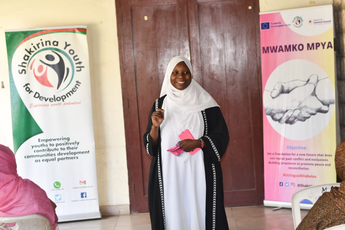 ''We are proud to see ShakirinaYouth ForDevelopment organization  organizing community initiatives at grassroot level post election in support with <a href="/SFCG_Kenya/">Search for Common Ground Kenya(@SFCG_Kenya)</a>  <a href="/EUinKenya/">European Union In Kenya</a> '' <a href="/mariamayoti456/">mariamayoti456@gmail.com</a> 
#UchaguziBilaBalaa
#MwamkoMpya