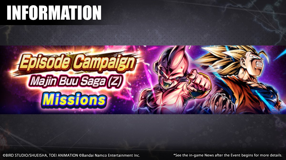 Episode Campaign Majin Buu Saga - Dragon Ball Legends