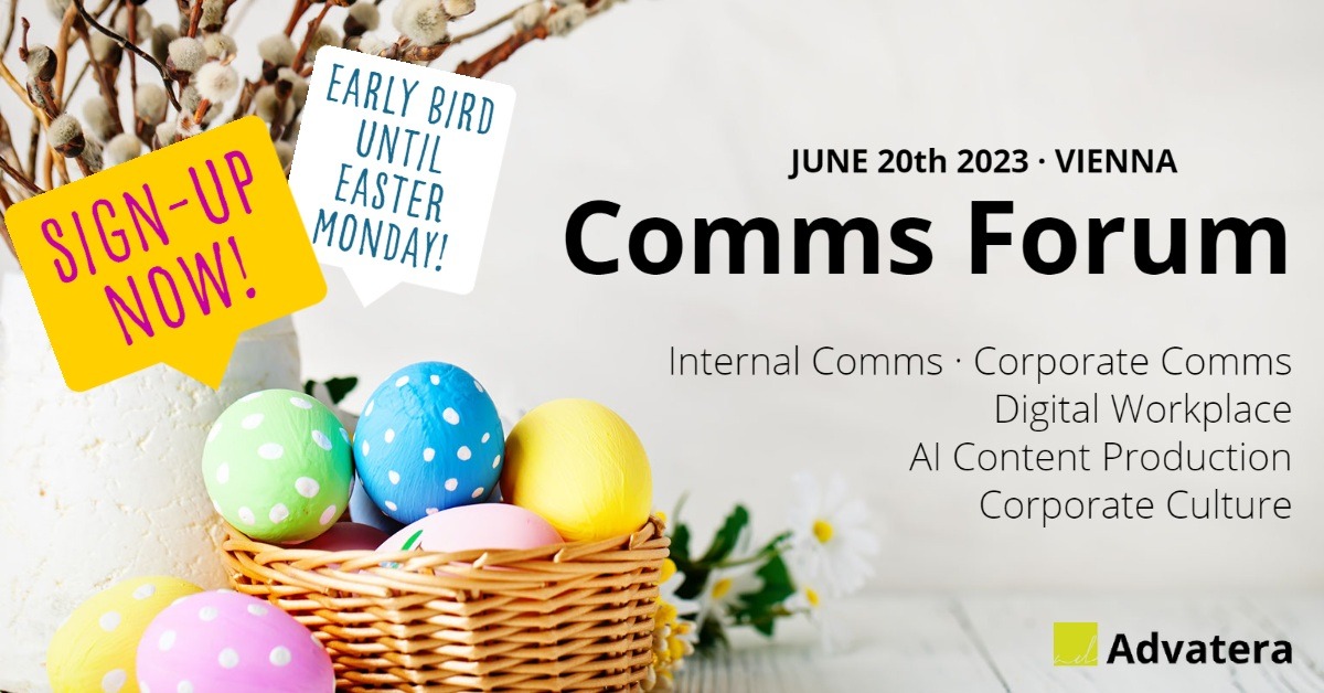 Advatera's tweet photo. Discover the future of communication at our boutique no-sales-talk Comms Forum (https://t.co/51e6VGzMVJ) on June 20th, in the stunning city of Vienna! https://t.co/74G54ladFh