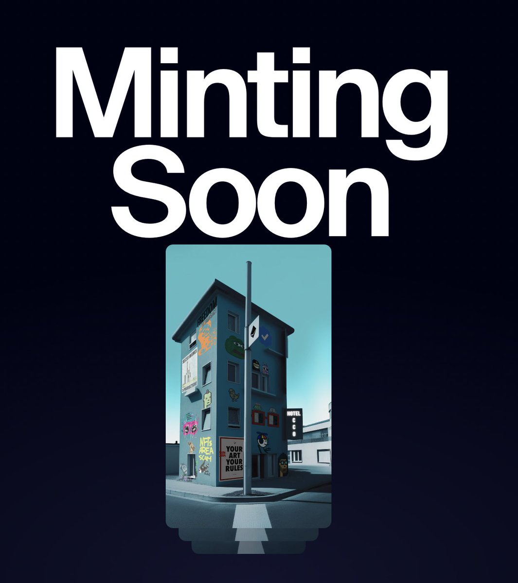 glitxhmatic's tweet photo. GN friends ✨ 

“Hotel CCO”

Plenty of room at the Hotel CC0…

My first @Foundation Editions mint will be going live for 24 hours at 9AM PST ⏰ 

Mint price: 0.0088 ETH

Hope to see you there 💚🫡 

#blamekato

Link and special mentions in comments ⤵️ https://t.co/UAVjhuCpGP