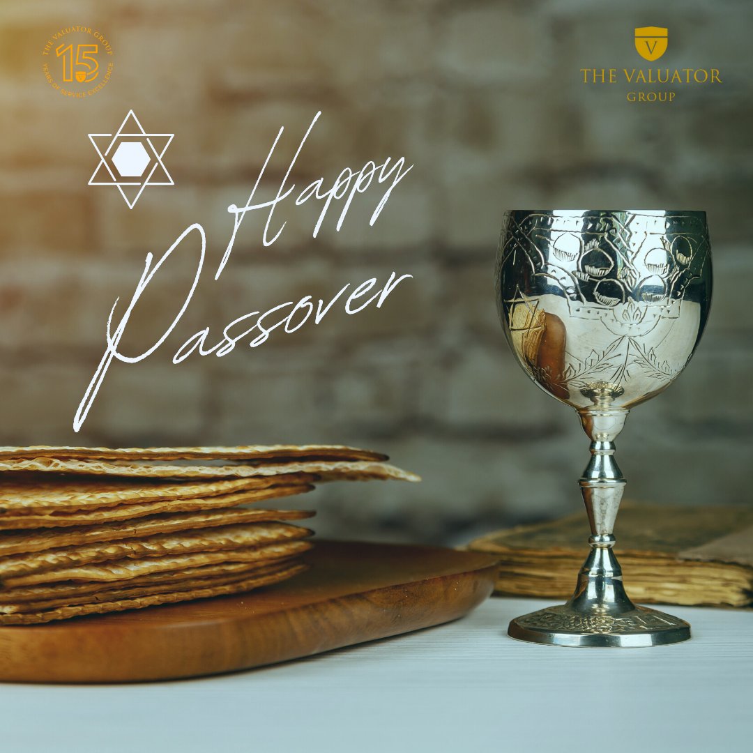 The_Valuator's tweet photo. Happy Passover to all our Jewish clients! May this special holiday bring you joy, peace, and prosperity. https://t.co/stEcQCFLOl