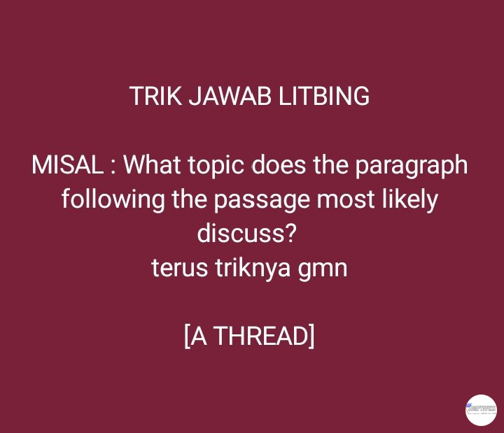 sbmptnfess's tweet image. 🏫 Ayo gais aku butuh trik,drop modelan soal" litbing dan triknya!