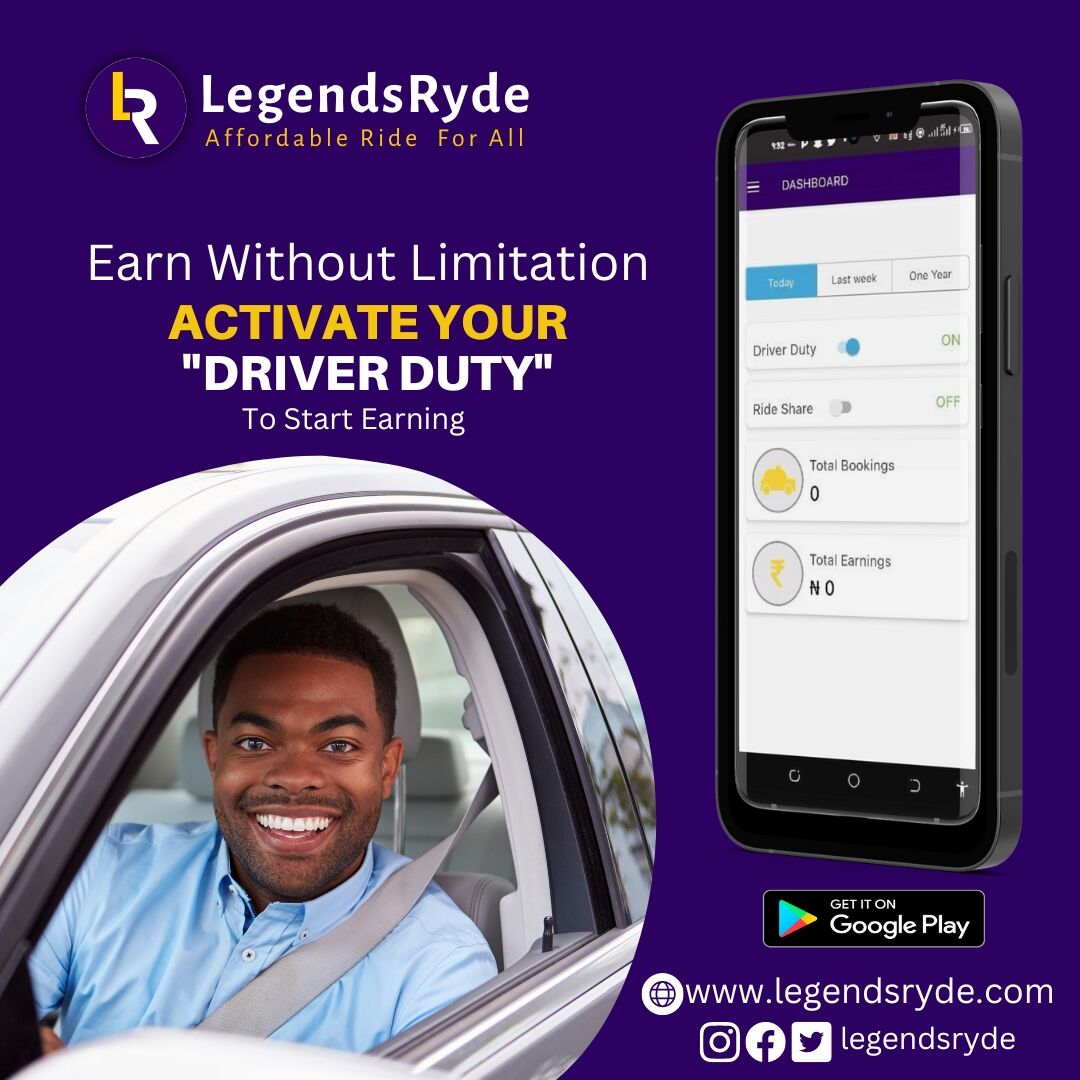 legendsryde's tweet photo. 🚗💰📈 Ready to earn without limits? Activate your "Driver Duty" and start making money on your own terms! 🙌 Don't wait any longer, start today! 💪 #EarnWithoutLimitation #DriverDuty #MakeMoneyOnYourTerms #BeYourOwnBoss #legendsryde https://t.co/yM1Awiqemr