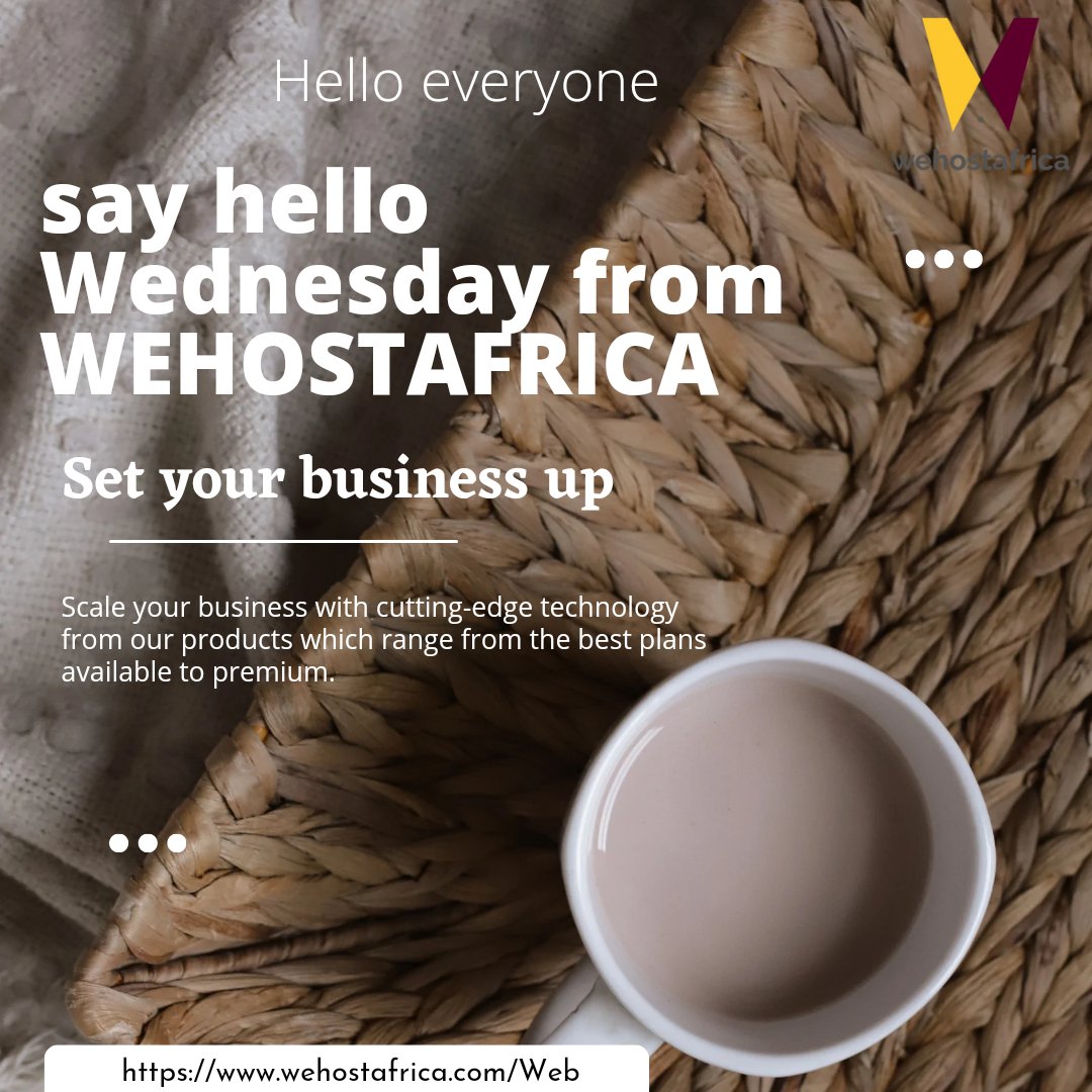 WEHOSTAFRICA OFFICIAL tweet media