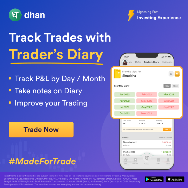 DhanHQ's tweet photo. Dhan is #MadeForTrade with awesome features like MTF, TradingView Charts, Advanced Option Chain, &amp; much more!