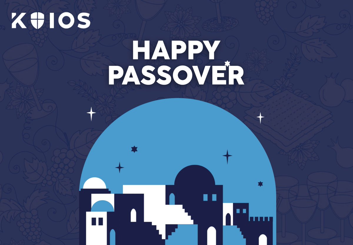 KOIOSTechAI's tweet photo. Happy Passover from all of us at @KOIOSTechAI!
We'd like to wish you and your family a joyous holiday filled with peace, happiness, and love. Chag Pesach Sameach!
#KOIOS #Passover #JewishHolidays https://t.co/YvHV6uMhHy