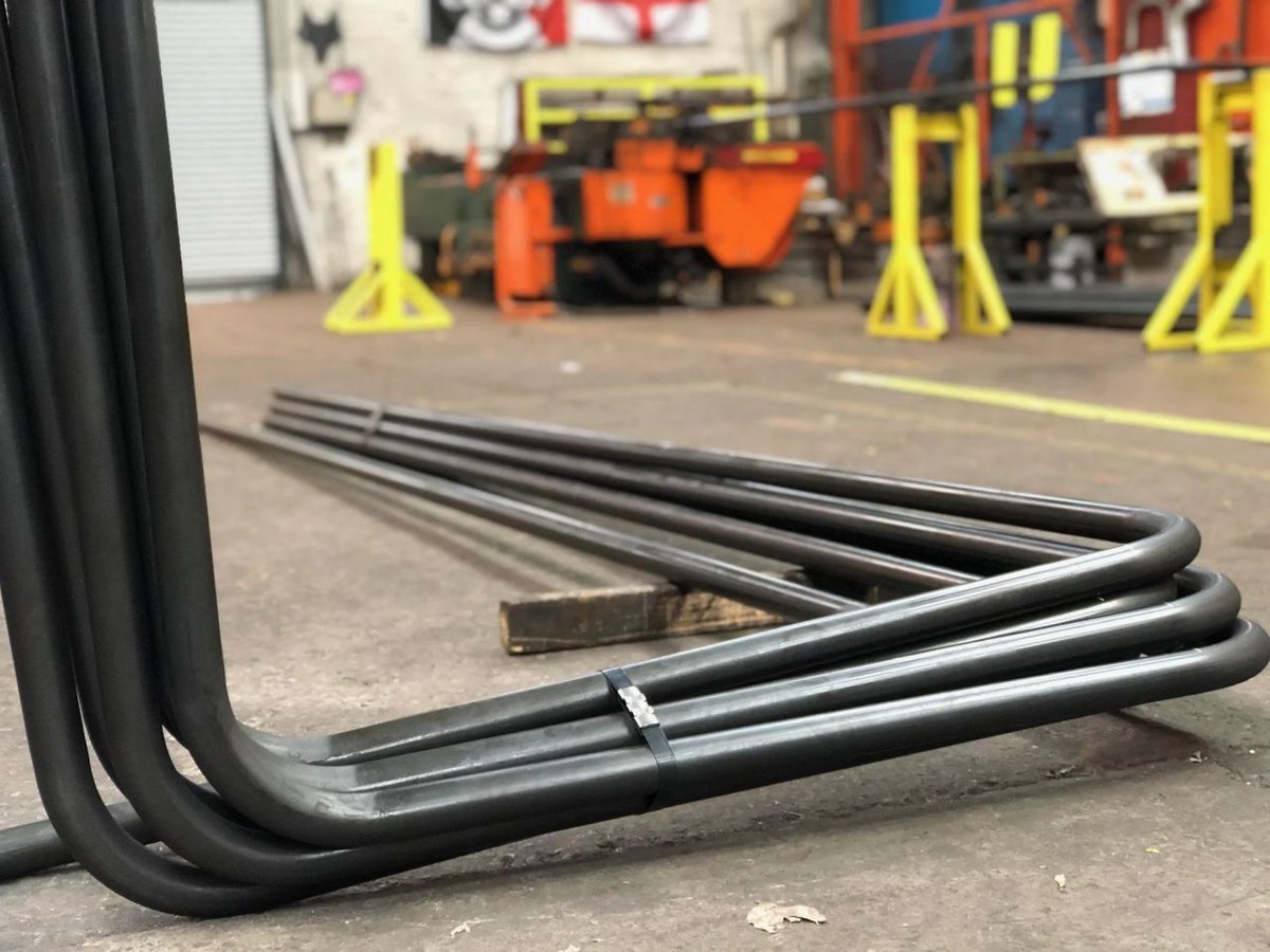 AngleRingCo's tweet photo. At Angle Ring, we've created custom tooling for our Rotary Tables and Tube Bending equipment, allowing us to create narrow-radius bends in solid bars, tubes, and circular hollow sections for both small-scale and large-scale projects⬇️

https://t.co/IV03VXCt4g

#TubeManipulation https://t.co/milYlMeYwY