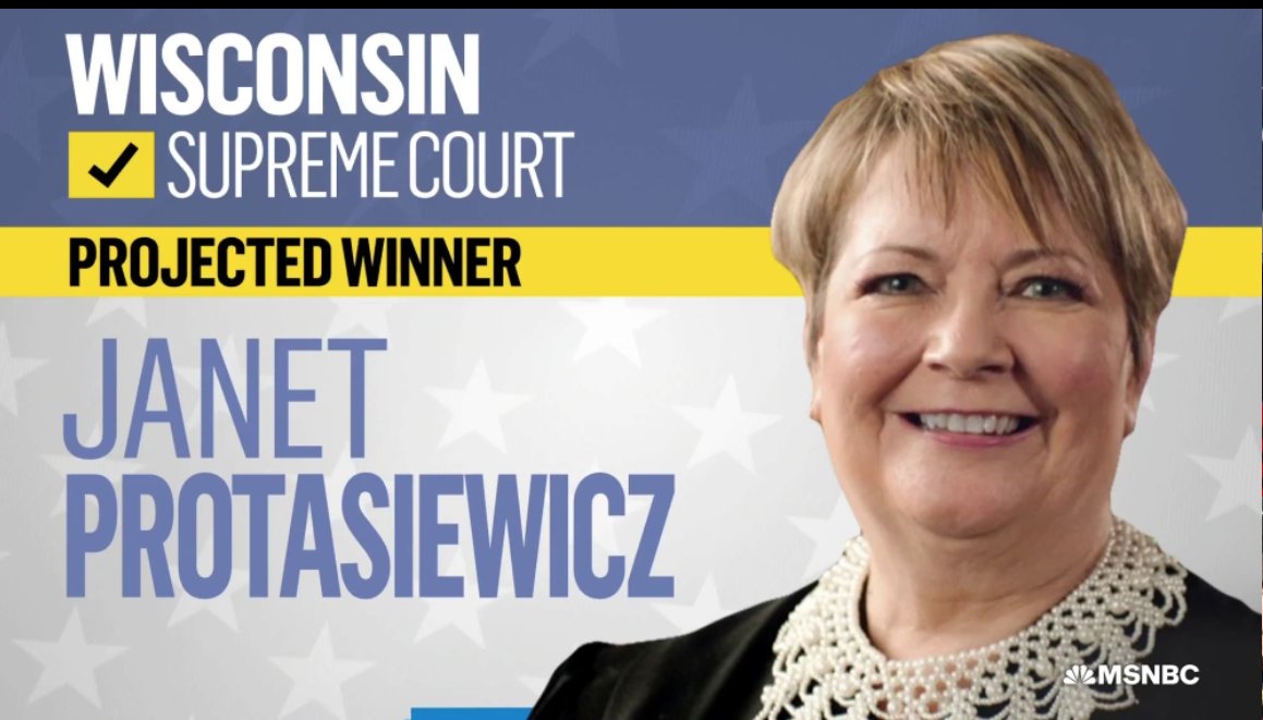 45bestwords's tweet photo. Way to go Blue Wisconsin !!!  

#WisconsinVote 
#BlueWisconsin
#prochoice #GunReformNow https://t.co/u2JqVQxMAa