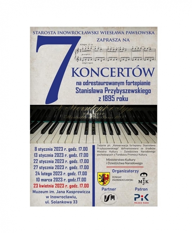kultura_gov_pl's tweet photo. ➡️ #ProgramyMKiDN I #MKiDN przeznaczyło ponad 53 tys. zł na 🎹 konserwację fortepianu, na którym uwielbiał grać Stanisław Przybyszewski, w ramach programu "Wspieranie działań muzealnych". Instrument powrócił do Muzeum im. Jana Kasprowicza w #Inowrocław. https://t.co/48UWCo2Eb4