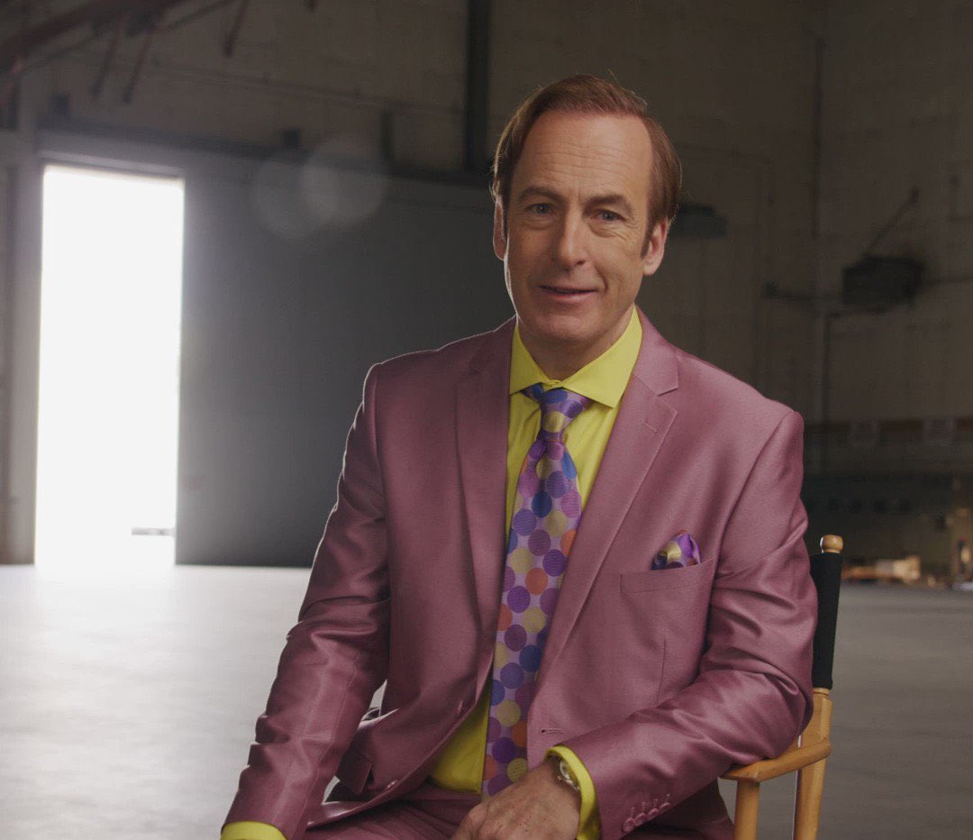 odenhead's tweet photo. Jimmy McGill could be Barbie and Ken at the same time https://t.co/bwGcTx1CHX