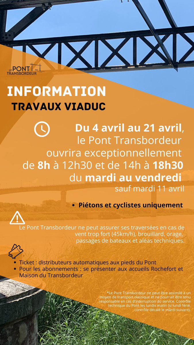 Pont Transbordeur officiel tweet media