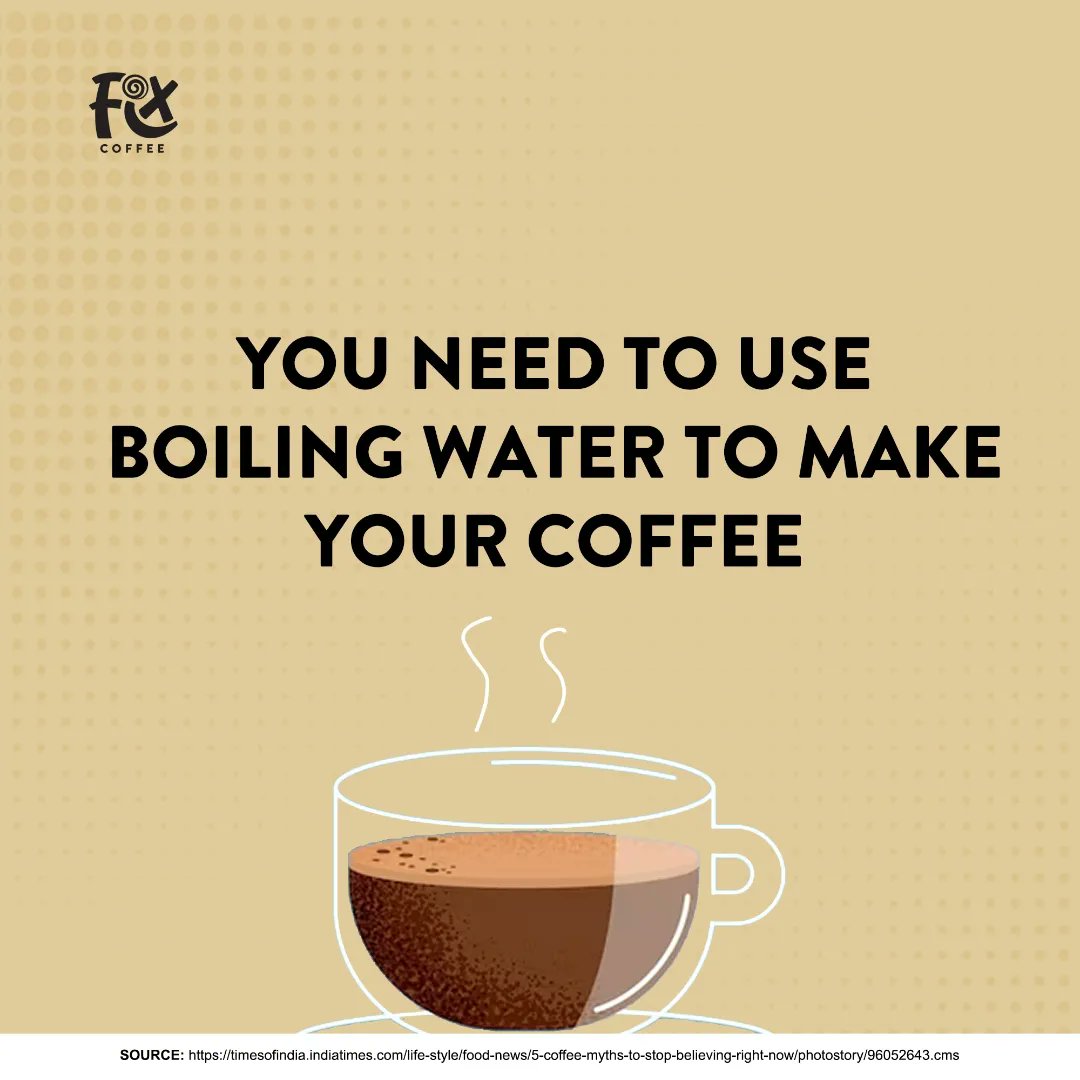 fixcoffeeindia's tweet photo. If you too are a coffee lover, then read on as we bust some common myths about coffee so that you can enjoy your cup of coffee stress free!✌️☕

#myths #CoffeeTalk #educate #CoffeeLover https://t.co/A01eYxOnuw