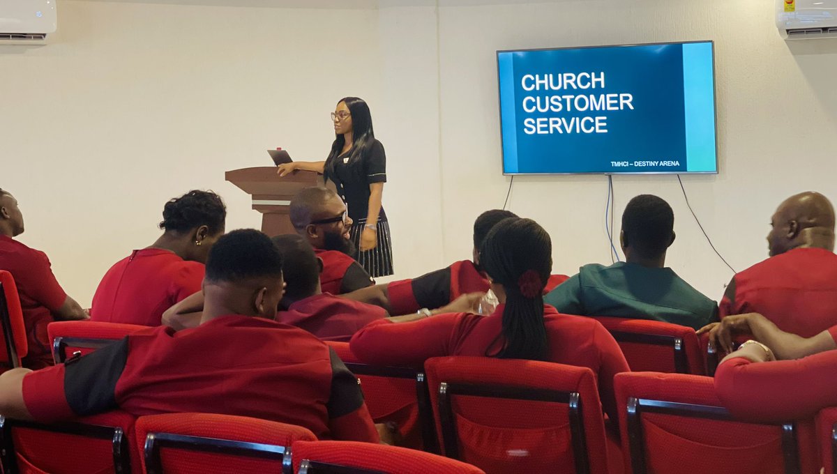 SarfowaaDuncan's tweet photo. While the term "customer" may not typically be associated with churches, many people attend church services and expect to receive a certain level of service and attention.

#WeAreTMH #ChurchExperience #churchcustomerservice #duncsconsult #sarfowaaduncan #Supernatural2023 https://t.co/dPz9aHmw41