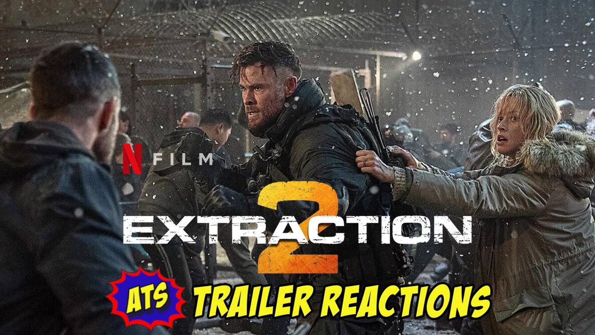 ATSuperPod's tweet photo. Three brand new trailer reactions!! You gotta check 'em out! #Extraction2 #BlueBeetle #AcrossTheSpiderVerse
Watch: https://t.co/tZtYvskjjS
Subscribe to the channel: https://t.co/1dnf0a7GdH
Follow #AllThingsSuper: https://t.co/2eUqhVASFV https://t.co/s1s6ol8AOo