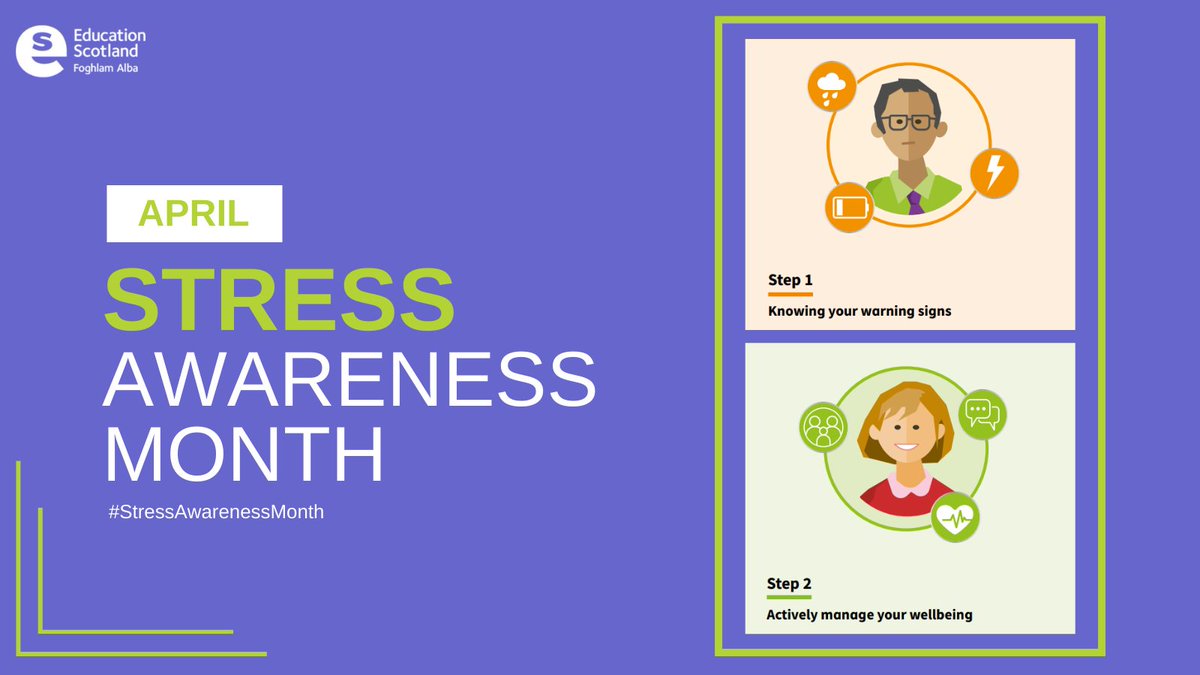 EducationScot's tweet photo. The Wellbeing Planning Tool in the Cycle of Wellbeing resource provides a traffic light warning system that education practitioners can use to recognise if their wellbeing may be at risk &amp; suggests ways to manage stress #StressAwarenessMonth

Learn more: https://t.co/JV7WJeTott https://t.co/eBDD713WIg
