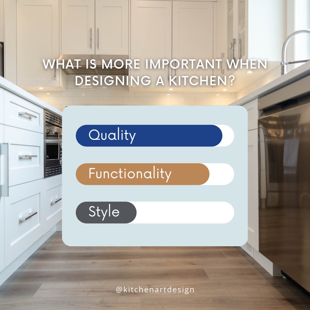 Your kitchen is the heart of your home, and designing it with quality and functionality in mind will ensure it stands the test of time 💪🏼 While style is important, it's the durability and practicality of your kitchen that truly matters 😌 By focusing on top-notch materials and