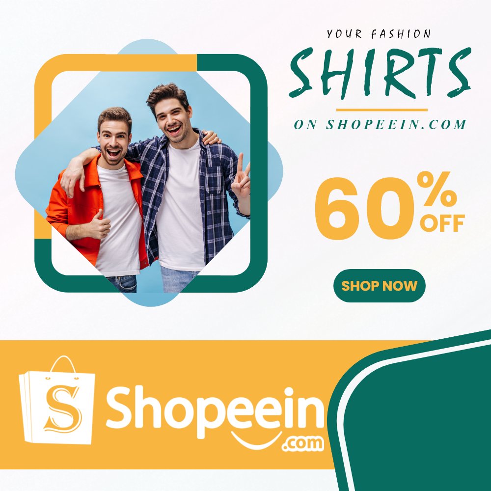 ShopeeinCom's tweet photo. 📢📢Download App📱Your Fashion shirts on https://t.co/XW9m72fM1M 60%OFF🛍️📢 SHOP NOW 📷4 Hours Delivery 📷Get 10 Shopeein coins for every purchase 📷7 Days Return &amp; Refund 📷Secure Payment 📷Free Gift for every purchase🛍️ https://t.co/TRzrVmiTTo