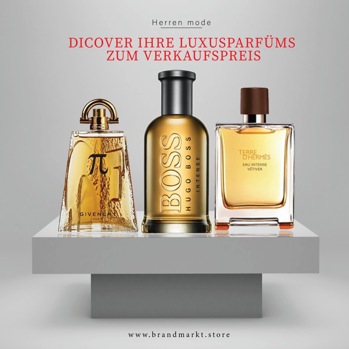 #Sparen Sie viel🤩 bei Ihrem Lieblingsartikel fragrances❤️😍!
🔗brandmarkt.store/product-catego………  
#terredhermes #Switzerland #stgallen #HUGOBOSS #OOTD #OotdStyle #perfumes #scent #marken #fashion #brandstrategy #Ahhhh  #Germans #yesstyle #Gorgeous #gorgeousman