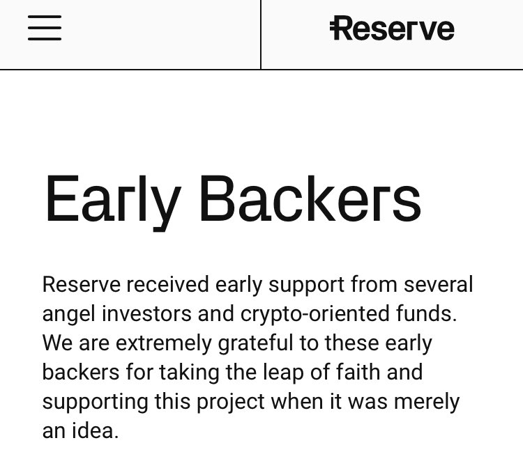 0xpunx's tweet photo. @hWonderofWorld @mobilecoin is tied to reserve protocol &amp; received backing from Sam Altman, Peter Thiel, GSR, DCG, CB, etc. 

SUS. https://t.co/Pg4ICHER2g