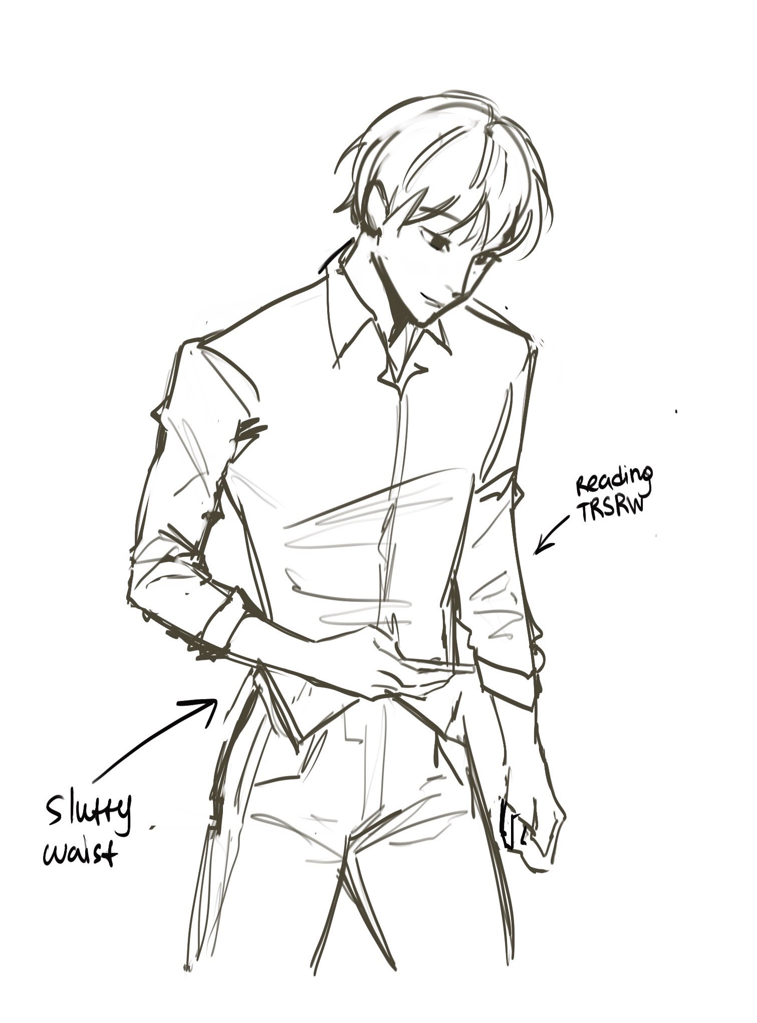 ☆Sketch references☆ - Pose masculina - Wattpad