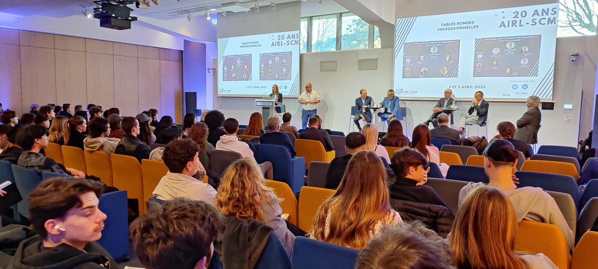 C’est parti pour la première table ronde de la journée sur la thématique des supply chains à l’épreuve du temps