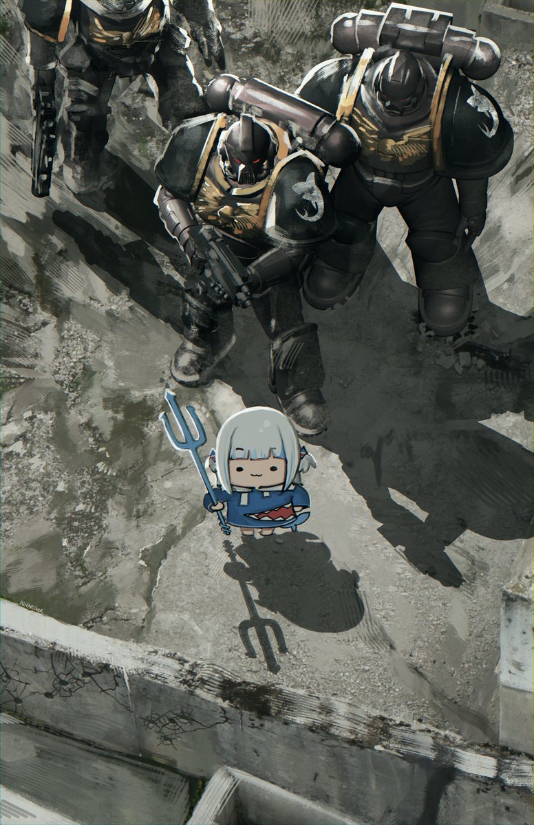 [閒聊] 噬人鯊戰團長與其護衛