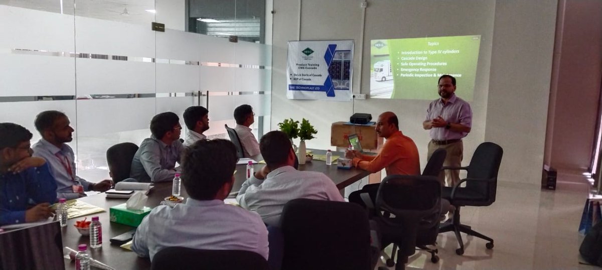 Timetechnoplast's tweet photo. Our Nex-G team have successfully completed 3 more trainings at CGD companies for CNG Cascade - Safe Handling Procedure &amp; Do's &amp; Don'ts in case of emergencies.
#team #training #CNG #cascade #CGD #SafetyFirst https://t.co/JC2Sd31etq