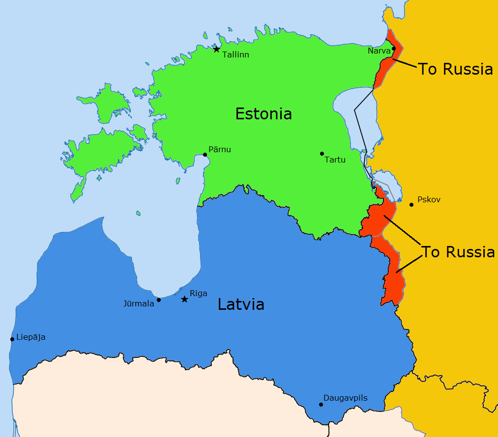 tjvanblue's tweet photo. @petite_michelle It also should be remembered that Ruzzia has illegally annexed parts of #Latvia 🇱🇻(the #Abrene area), #Estonia🇪🇪(#Petseri and #Jaanilinn) and #Finland🇫🇮(#Karelia, #Salla and #Petsamo) during and after WWII. And, of course, the German #Koenigsberg area (now #Kaliningrad). https://t.co/rwqYt0mCRx