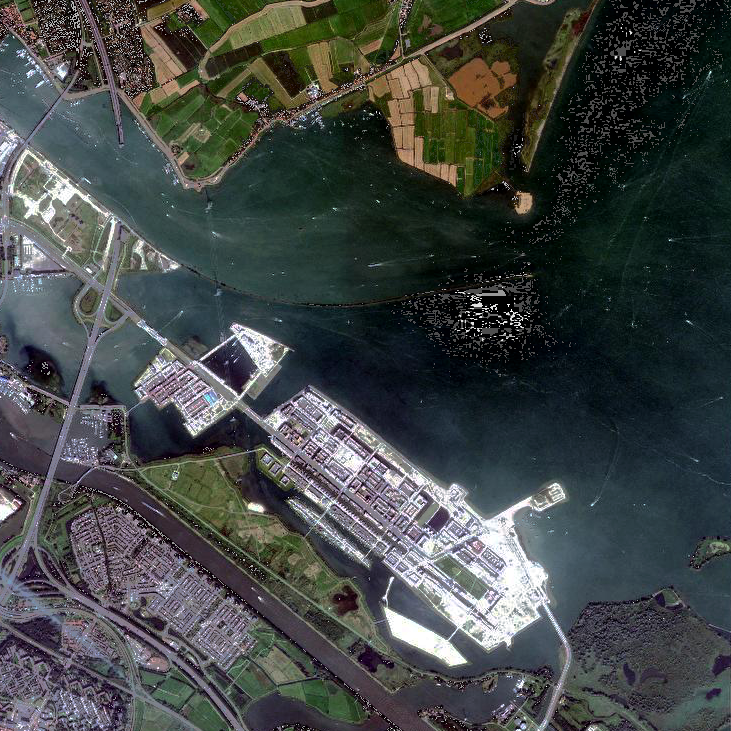 ESA_EarthOnline's tweet photo. This 2008 @Maxar's #QuickBird-2📸 (Orthorectified 4-band Ortho Ready Standard product) shows the complex and compact land environment of the Netherlands: inland sea, channels, crop fields, highways, residential areas & a natural park
💾Learn how to access: https://t.co/PqSkEdauP7 https://t.co/BWaeUNRCEv