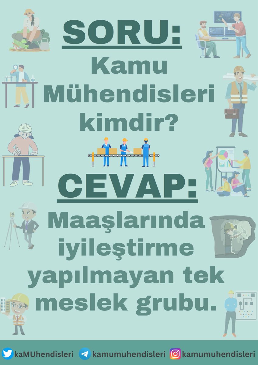Mühendisler inanın inanın mühendisler
Güzel günler göreceğiz güneşli günler
Motorları maviliklere süreceğiz
Güzel günler göreceğiz güneşli günler 

<a href="/kilicdarogluk/">Kemal Kılıçdaroğlu</a>
<a href="/onursaladiguzel/">Onursal Adıgüzel</a> <a href="/gurselerol62/">Gürsel Erol</a> <a href="/eczozgurozel/">Özgür Özel</a> <a href="/selinsayekboke/">Selin Sayek-Böke🇹🇷</a>
KamuMuhendisine BaharGelecek