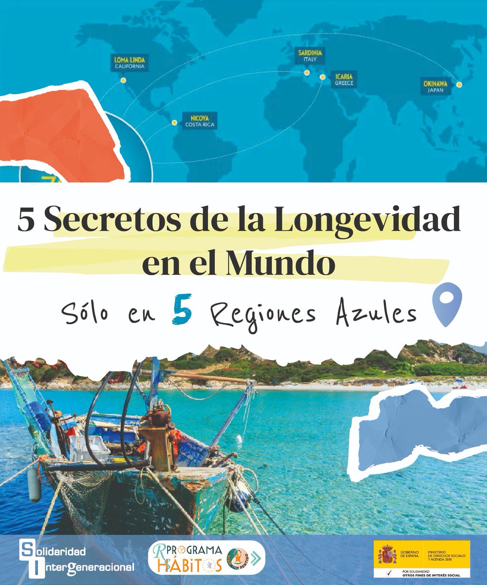 SolidaridadIn's tweet photo. 🌍¿Has escuchado hablar de las "zonas azules", lugares donde la gente vive más tiempo y con mejor salud? Descubre qué tienen en común estas regiones y cómo podemos aplicar sus secretos para vivir más años y mejor. 
https://t.co/Dp9gYd8FhP
#Longevidad #Salud #Bienestar
🧵 https://t.co/5yrkxgVgG2