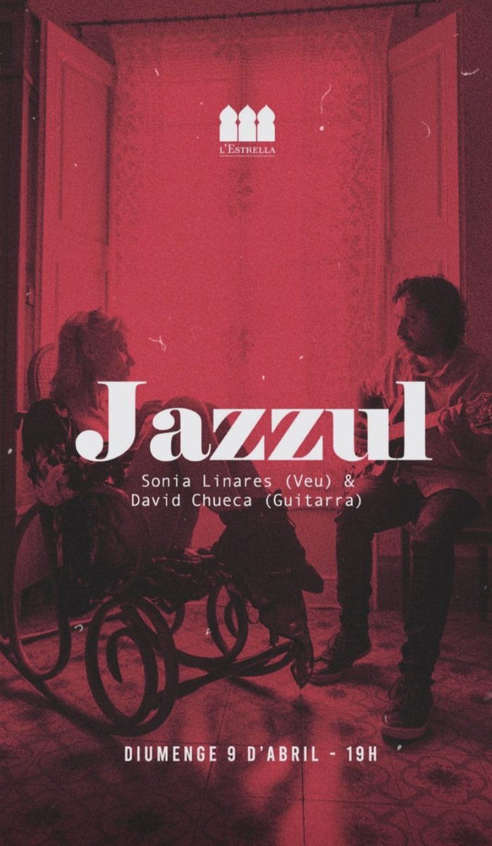 Jazzulmusic's tweet photo. Yep! Aquest proper Diumenge 9 Abril at 19h toquem a #palafrugell #jazzul ✨🌴🌞 #elpatidelaestrella
Us hi esperem! ❤️🎙️🎺 https://t.co/14LUVisOsy