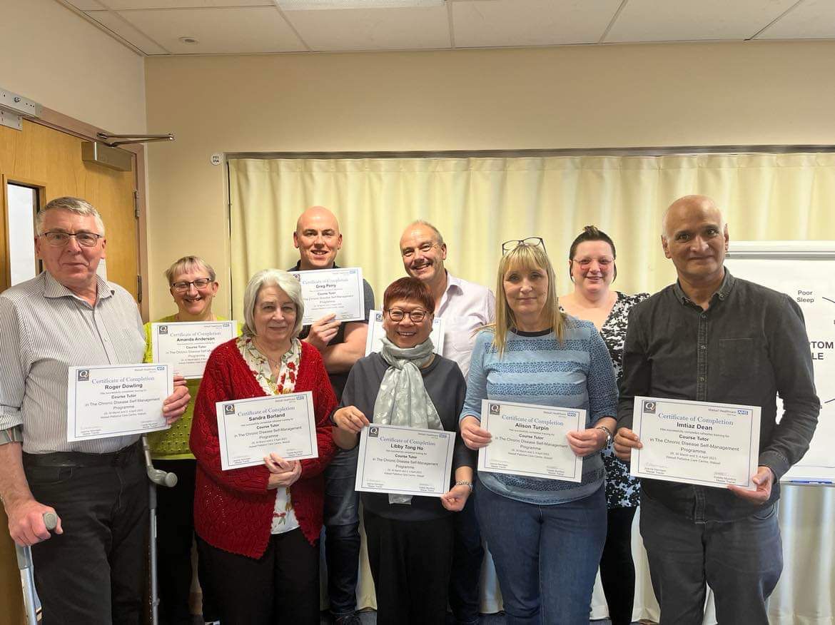 Congratulations to our new cohort of Tutors who have now completed their 4 day training and will be able to deliver the Self Care Management Programme in Walsall very soon. @WalsallHcareNHS @WalsallTogether #walsallandproud #selfcare #training