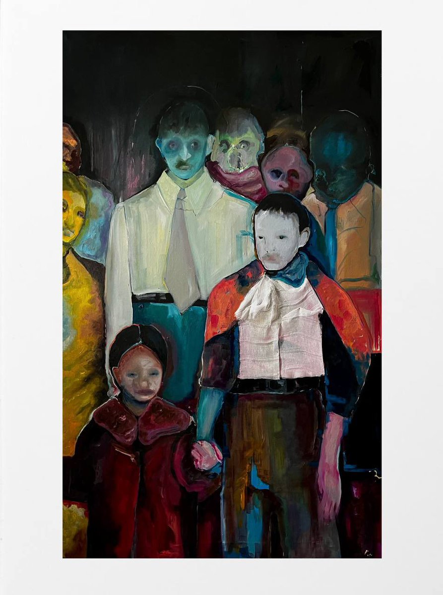 vikaabis's tweet photo. "society” 2023/canvas, oil, bandages/150*100

#art#contemporaryart#galleryart#galleryartist#canvas#oil#oilpainting https://t.co/rBtAI5pN6M