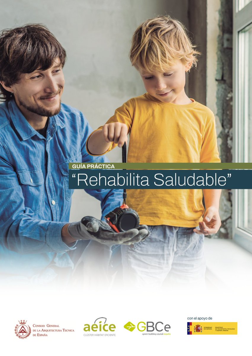 👥50 expertos han estudiado soluciones constructivas saludables y las han recogido en esta publicación. Asiste a su presentación el 13 de abril a las 16h.

Esta guía es posible gracias a la colaboración entre <a href="/GBCEs/">Green Building Council España</a>, <a href="/ClusterAeice/">AEICE Clúster de Hábitat Eficiente</a> y <a href="/CGATEsp/">CGATEsp</a>.

🔗us06web.zoom.us/webinar/regist…