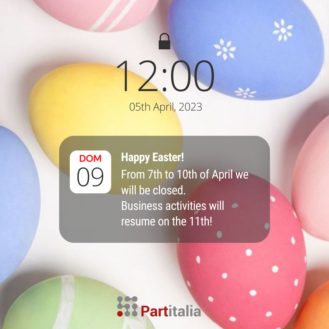 Partitalia_srl's tweet photo. Buona Pasqua 🐣 - https://t.co/puK3UB43Go https://t.co/wHWhKB51Gb