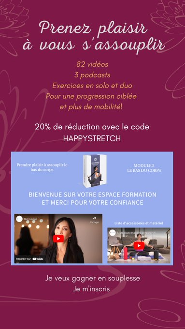 Finie l'hibernation! Il est temps de mettre &agrave; profit l'&eacute;nergie printani&egrave;re.  Et si vous commenciez par<a href="/tag/sport"class="tags"><span>#sport</span></a><a href="/tag/relaxation"class="tags"><span>#relaxation</span></a><a href="/tag/coaching"class="tags"><span>#coaching</span></a><a href="/tag/stretching"class="tags"><span>#stretching</span></a>